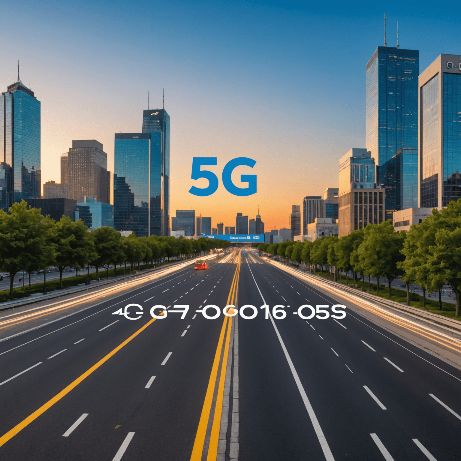 Comparison of 5G and 4G networks showing faster speeds and lower latency for 5G